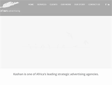 Tablet Screenshot of kashan.co.za